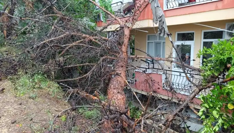 Yağmurların Kurbanı: Bina Çöktü, 7 Kişi Yaralandı