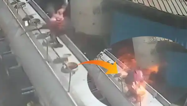 Sigara İçerken Tanker Kapağını Açan Genç Adamın Korkunç Anı