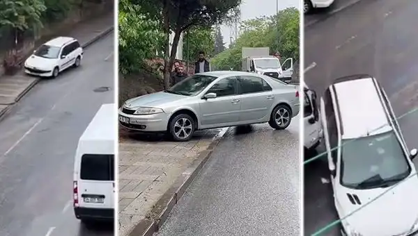 Otobüs Mazot Sızdırdı, Yoğun Trafikte Büyük Kaos Yaşandı