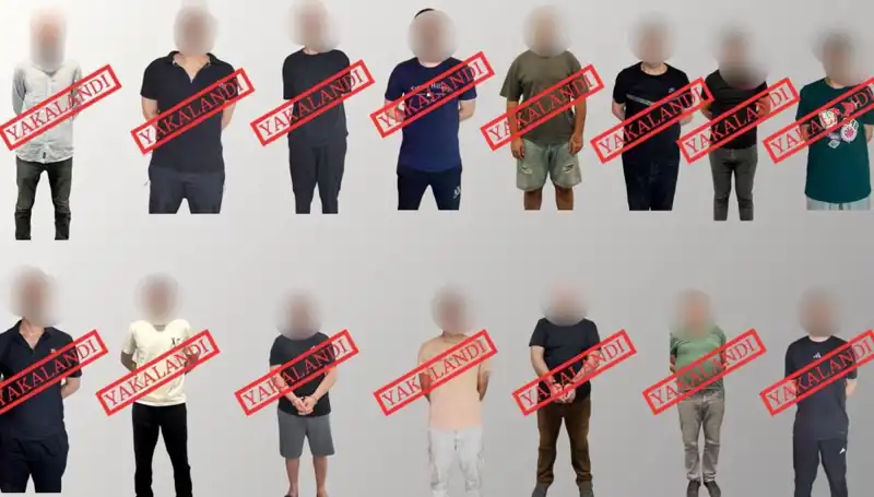 Kırmızı Bültenle Aranan 14 Kişinin Yakalanması Büyük Sevinç Yarattı!