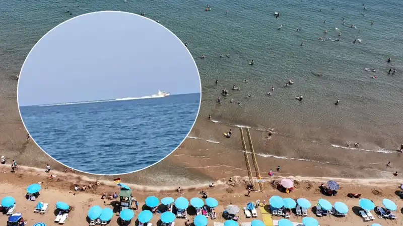 Plajda Köpek Balığı Panik Anları: Güvenlik Ekipleri Harekete Geçti!