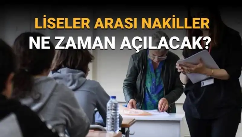 Liseler Arası Nakil Süreci: 2023 Takvimi Belirlendi