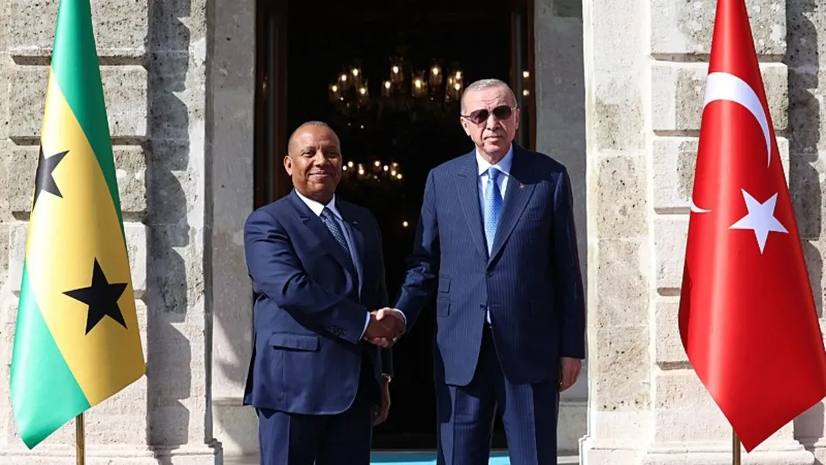 Başkan Erdoğan, Sao Tome ve Principe Başbakanı Trovoada’yı Kabul Etti: İş Birliği Anlaşmaları İmzalandı