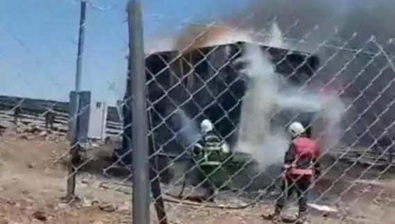 Şanlıurfa'da Korkutan Trafo Yangını: Şehirde Elektrik Kesintileri Başladı