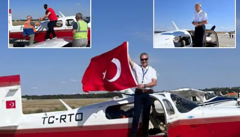 Düşen Uçağın Pilotunun Son Paylaşımı: "Hayallerimin Tam Ortasındayım"