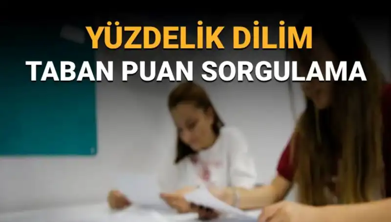 LGS 2025 Taban Puanları ve Yüzdelik Dilim Sorgulama: Tüm Detaylar Burada!