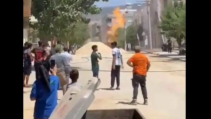 Kilis’te Doğalgaz Borusunun Patlaması: Yerel Halkı Sarsan Olay