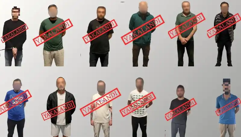 Ulusal Seviye Kırmızı Bültenle Aranan 12 Kişi Yakalandı: Detaylar Açıklandı